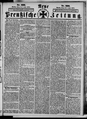 Neue preußische Zeitung vom 09.10.1874