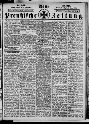 Neue preußische Zeitung vom 15.10.1874