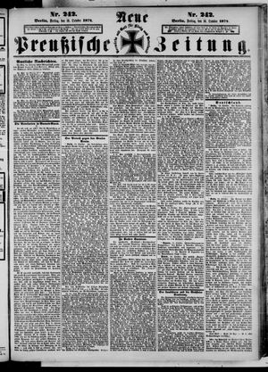 Neue preußische Zeitung on Oct 16, 1874