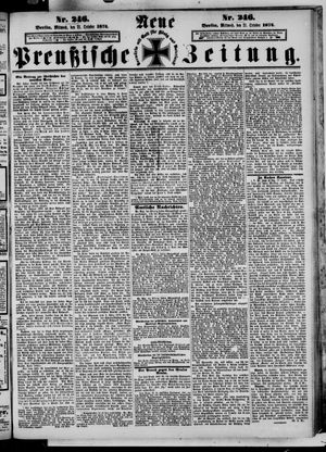 Neue preußische Zeitung vom 21.10.1874