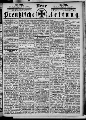 Neue preußische Zeitung vom 22.10.1874