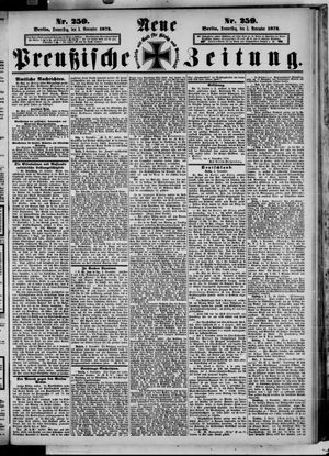 Neue preußische Zeitung vom 05.11.1874