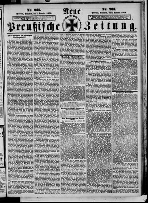 Neue preußische Zeitung vom 14.11.1874