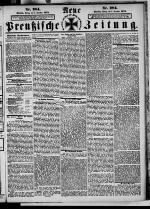Neue preußische Zeitung vom 04.12.1874