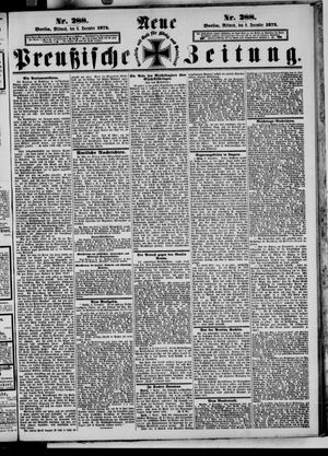 Neue preußische Zeitung vom 09.12.1874