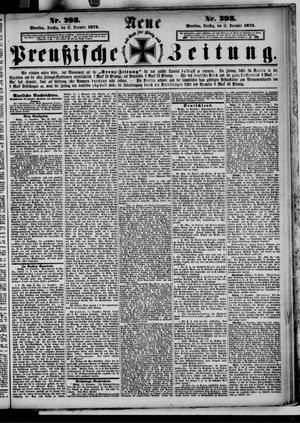 Neue preußische Zeitung vom 15.12.1874