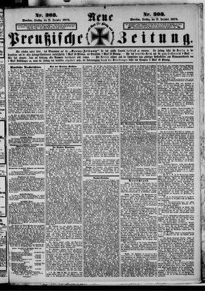 Neue preußische Zeitung on Dec 29, 1874