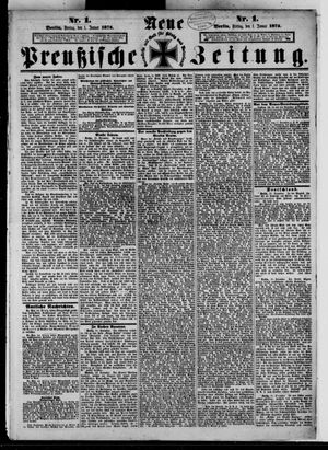 Neue preußische Zeitung vom 01.01.1875