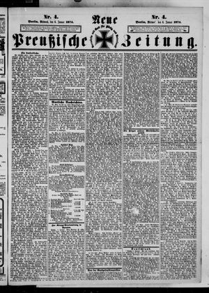 Neue preußische Zeitung vom 06.01.1875