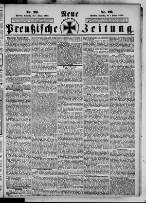Neue preußische Zeitung vom 04.02.1875