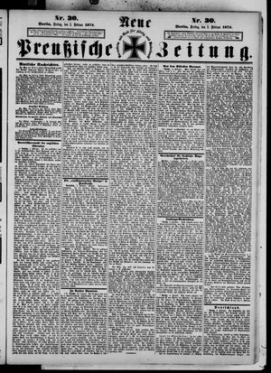 Neue preußische Zeitung vom 05.02.1875