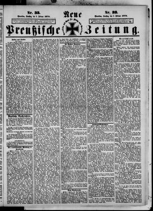 Neue preußische Zeitung vom 09.02.1875