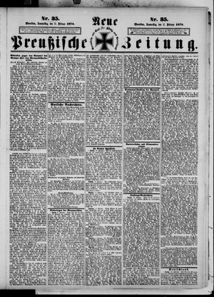 Neue preußische Zeitung vom 11.02.1875