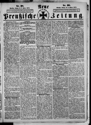 Neue preußische Zeitung vom 14.02.1875