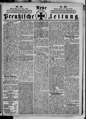 Neue preußische Zeitung vom 19.02.1875