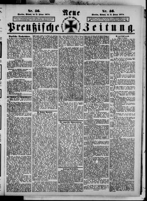 Neue preußische Zeitung vom 24.02.1875