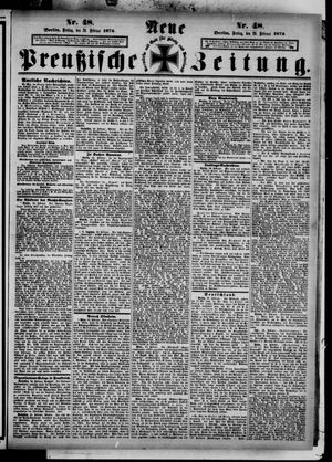 Neue preußische Zeitung vom 26.02.1875