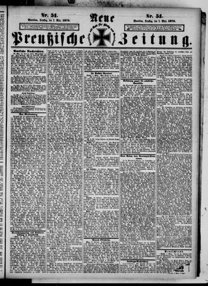 Neue preußische Zeitung vom 02.03.1875