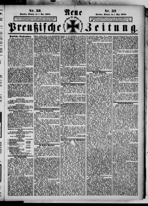 Neue preußische Zeitung vom 03.03.1875