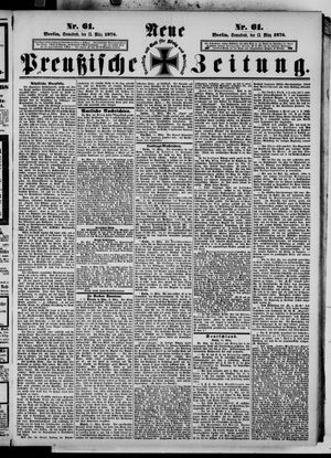 Neue preußische Zeitung vom 13.03.1875