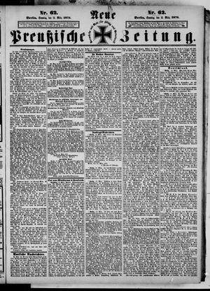Neue preußische Zeitung vom 14.03.1875