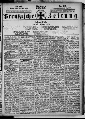 Neue preußische Zeitung vom 23.03.1875