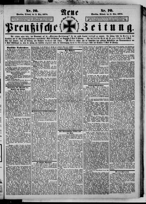 Neue preußische Zeitung vom 24.03.1875
