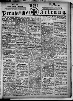 Neue preußische Zeitung vom 31.03.1875