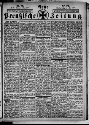 Neue preußische Zeitung vom 06.04.1875