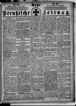 Neue preußische Zeitung vom 08.04.1875