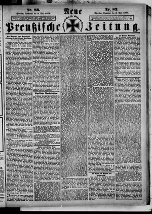 Neue preußische Zeitung on Apr 10, 1875