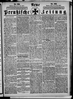 Neue preußische Zeitung vom 23.04.1875