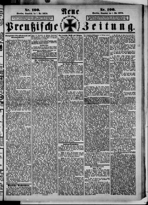Neue preußische Zeitung vom 01.05.1875