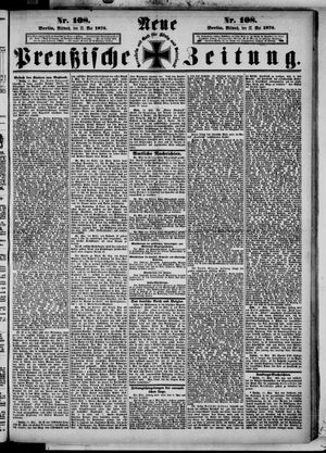 Neue preußische Zeitung vom 12.05.1875