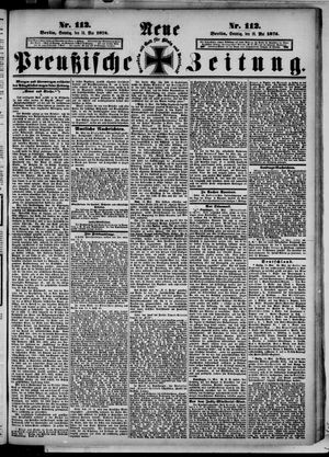 Neue preußische Zeitung vom 16.05.1875