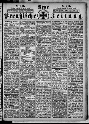 Neue preußische Zeitung vom 20.05.1875