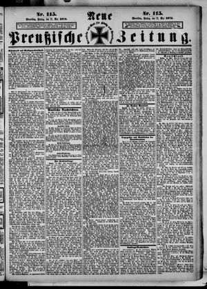 Neue preußische Zeitung vom 21.05.1875