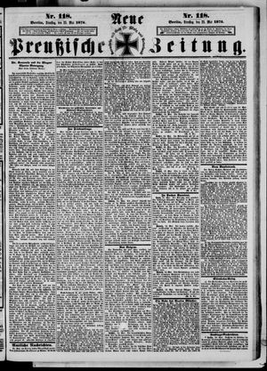 Neue preußische Zeitung vom 25.05.1875