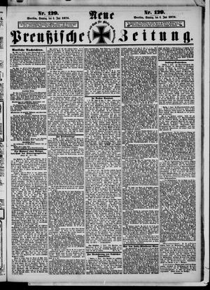 Neue preußische Zeitung vom 06.06.1875