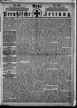 Neue preußische Zeitung vom 20.06.1875