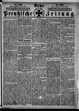 Neue preußische Zeitung vom 22.06.1875