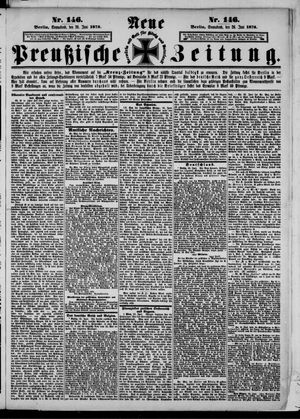 Neue preußische Zeitung vom 26.06.1875