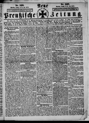 Neue preußische Zeitung vom 29.06.1875