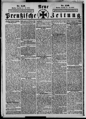 Neue preußische Zeitung vom 01.07.1875
