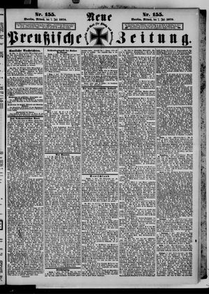 Neue preußische Zeitung vom 07.07.1875