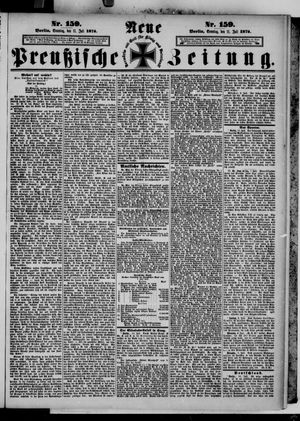 Neue preußische Zeitung vom 11.07.1875