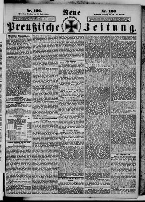 Neue preußische Zeitung vom 20.07.1875