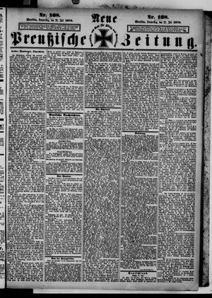 Neue preußische Zeitung vom 22.07.1875