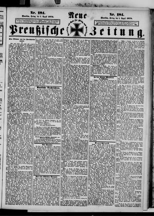 Neue preußische Zeitung vom 06.08.1875