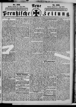Neue preußische Zeitung vom 07.08.1875